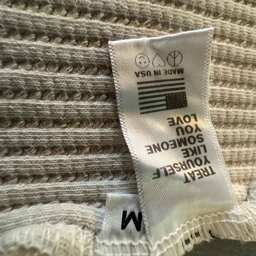 Madhappy Textured Cream Crewneck Sweatshirt - Picture 5 of 5